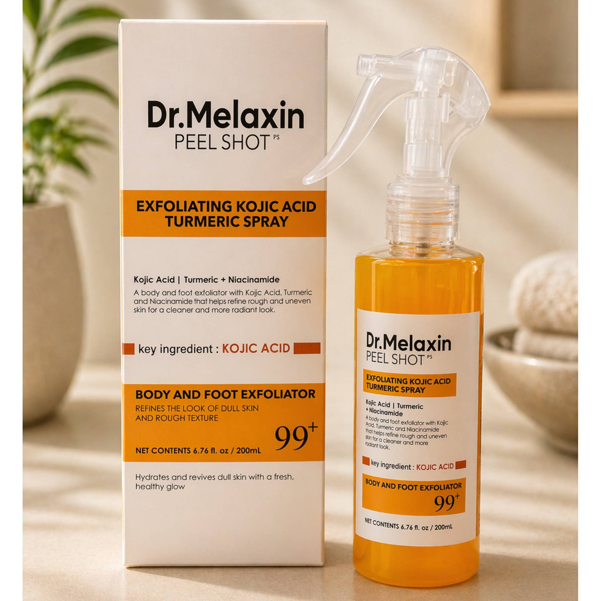 Dr. Melaxin Body & Foot Exfoliator – Piel Suave y Renovada al Instante