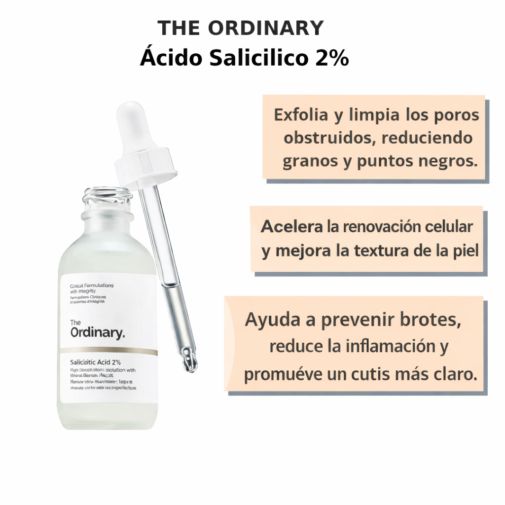 The Ordinary Niacinamida 10% + Zinc 1% – Control Total del Acné y la Grasa