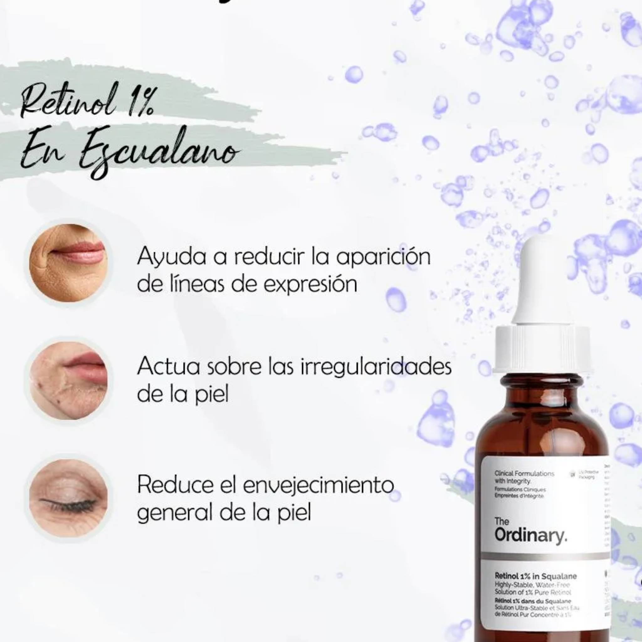 Retinol 0.5% in Squalane de The Ordinary